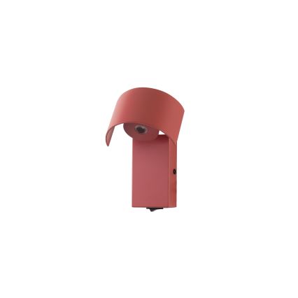 Brilagi - Aplique LED VASTO LED/3W/230V burdeos