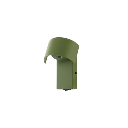 Brilagi - Aplique LED VASTO LED/3W/230V verde