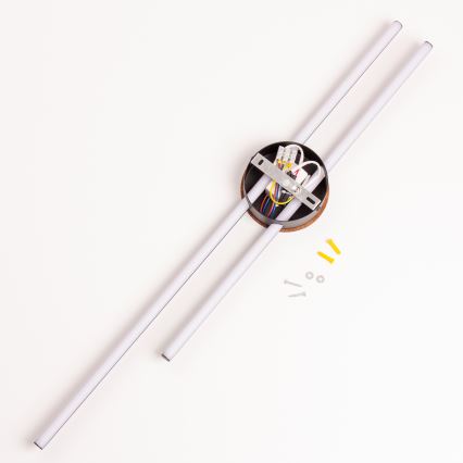 Brilagi - Aplique LED WOODY COLLINE LED/15W/230V 80 cm roble cereza