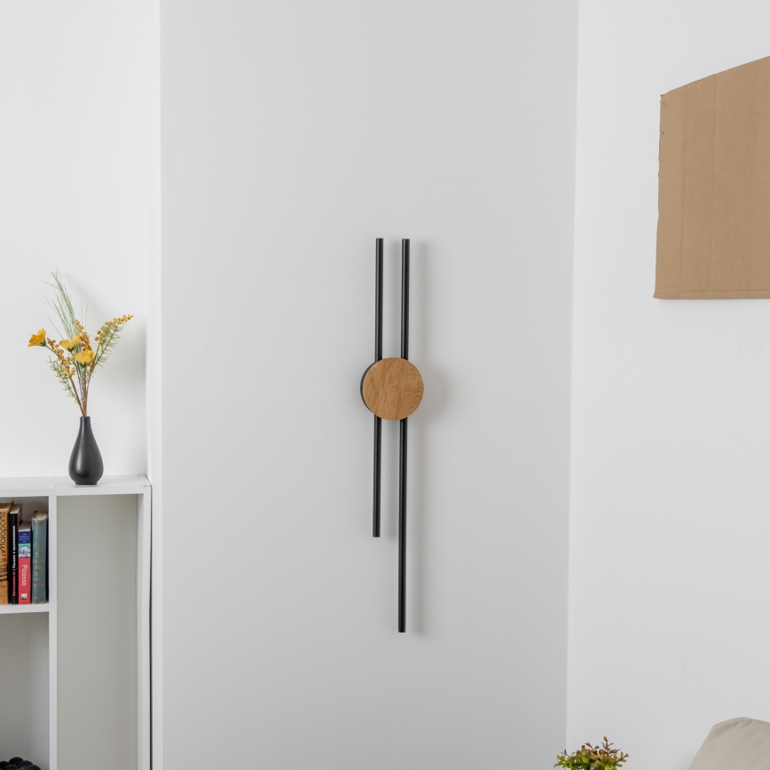 Brilagi - Aplique LED WOODY COLLINE LED/15W/230V 80 cm roble