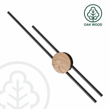 Brilagi - Aplique LED WOODY COLLINE LED/15W/230V 80 cm roble