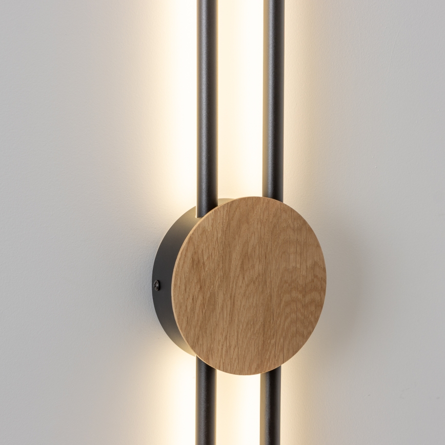Brilagi - Aplique LED WOODY COLLINE LED/15W/230V 80 cm roble