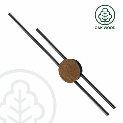 Brilagi - Aplique LED WOODY COLLINE LED/15W/230V 80 cm roble