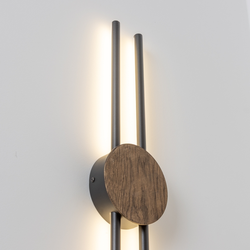 Brilagi - Aplique LED WOODY COLLINE LED/15W/230V 80 cm roble