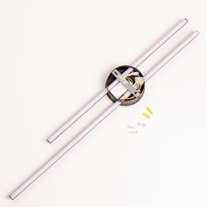 Brilagi - Aplique LED WOODY COLLINE LED/15W/230V 80 cm roble
