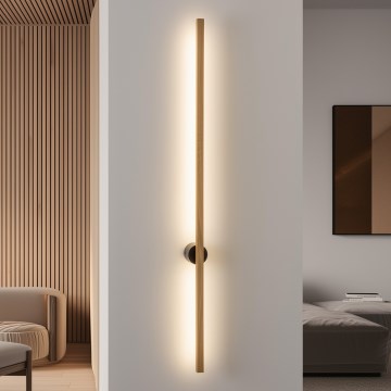 Brilagi - Aplique LED WOODY LINE LED/12W/230V 120 cm roble