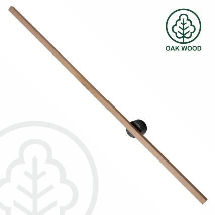 Brilagi - Aplique LED WOODY LINE LED/12W/230V 120 cm roble