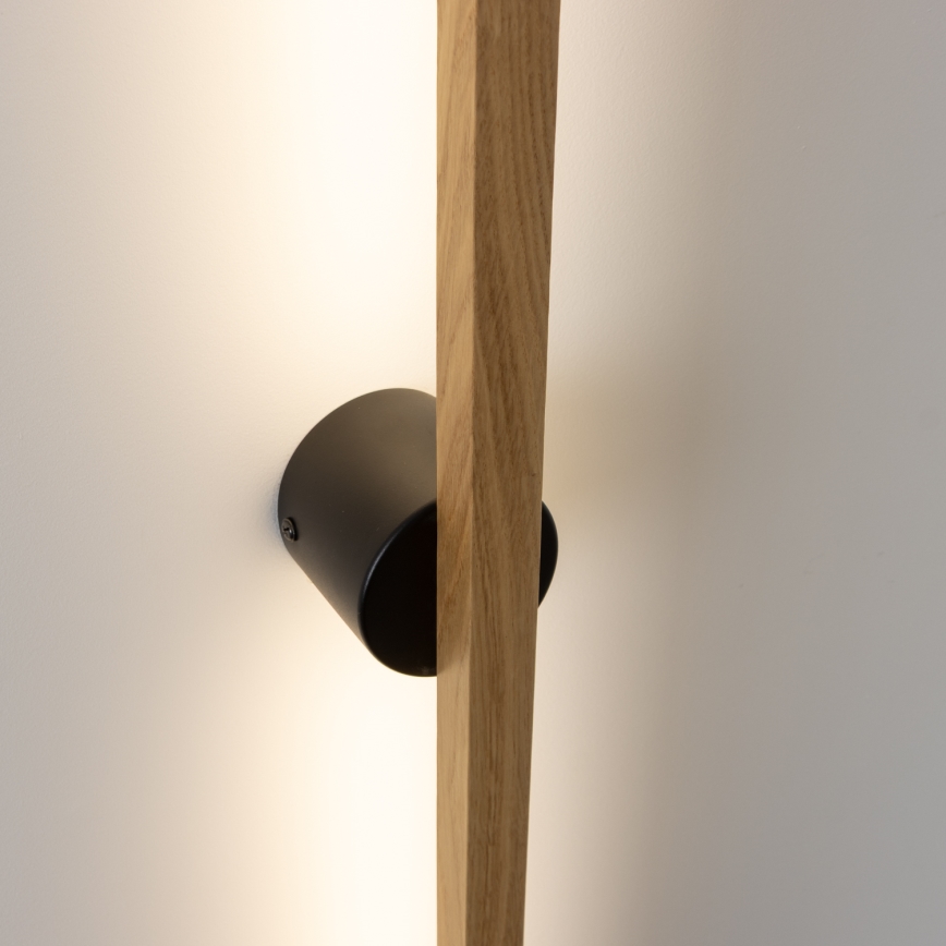 Brilagi - Aplique LED WOODY LINE LED/12W/230V 120 cm roble