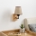 Brilagi - Aplique NUBILA WOOD 1xE27/25W/230V roble/marrón