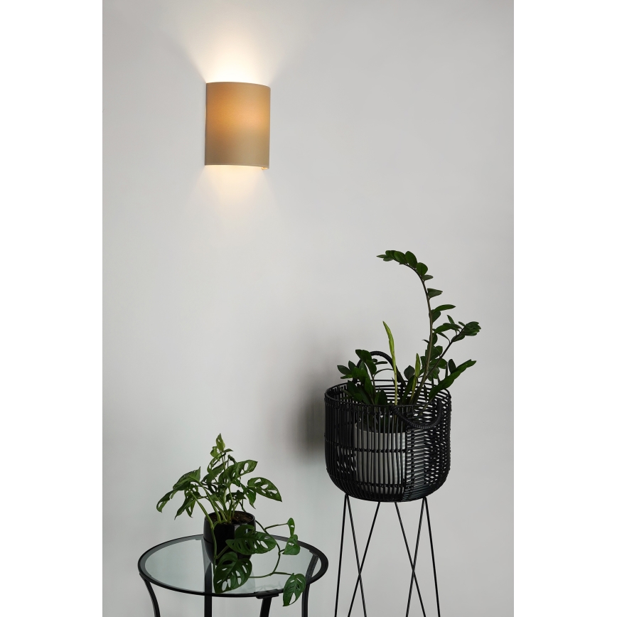 Brilagi - Aplique SEMI 1xE27/15W/230V beige