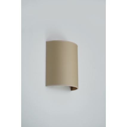 Brilagi - Aplique SEMI 1xE27/15W/230V beige