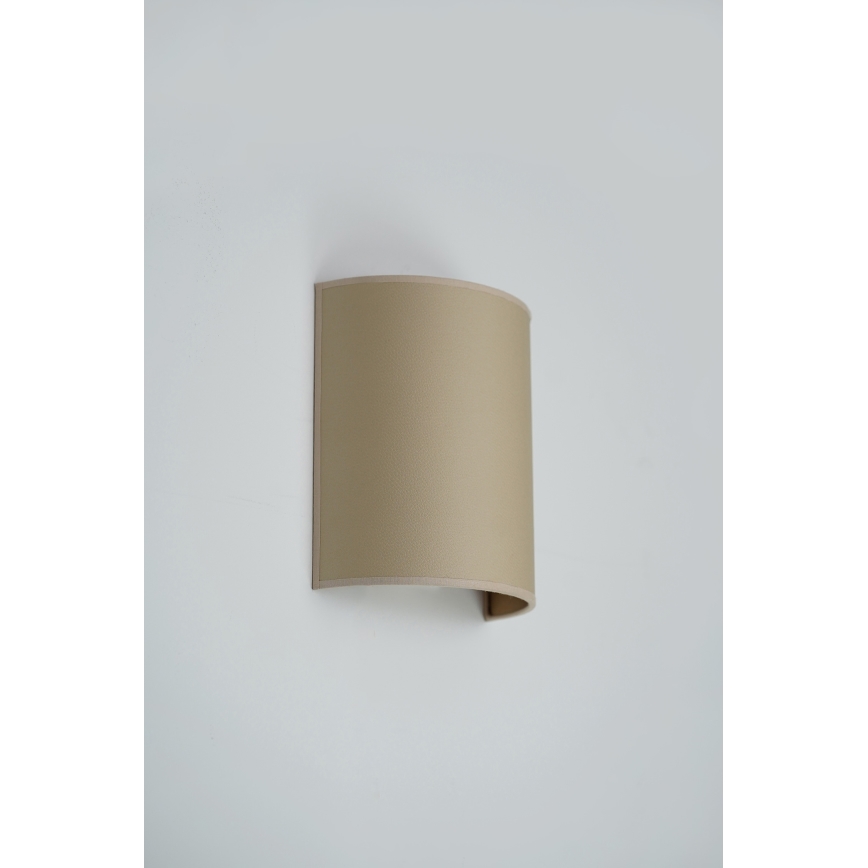 Brilagi - Aplique SEMI 1xE27/15W/230V beige