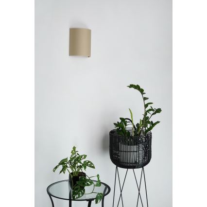 Brilagi - Aplique SEMI 1xE27/15W/230V beige