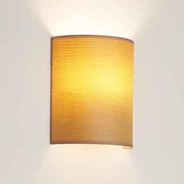 Brilagi - Aplique SEMI 1xE27/15W/230V beige
