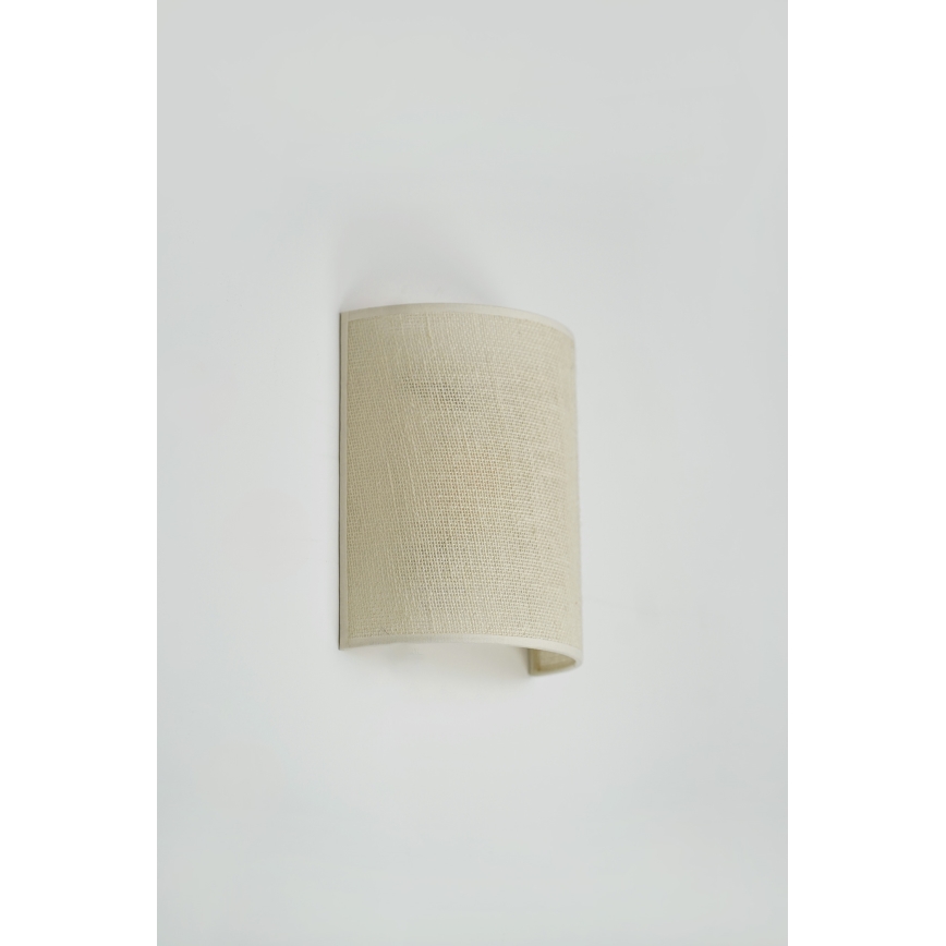 Brilagi - Aplique SEMI 1xE27/15W/230V color crema