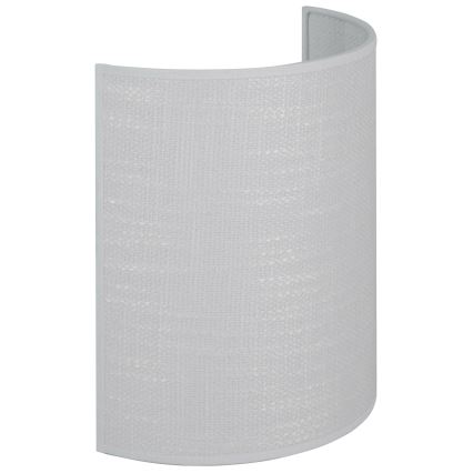 Brilagi - Aplique SEMI 1xE27/15W/230V gris claro