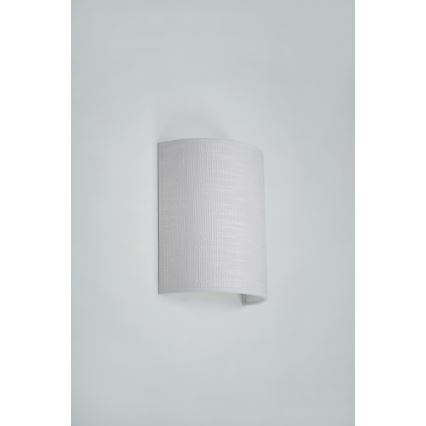 Brilagi - Aplique SEMI 1xE27/15W/230V gris claro