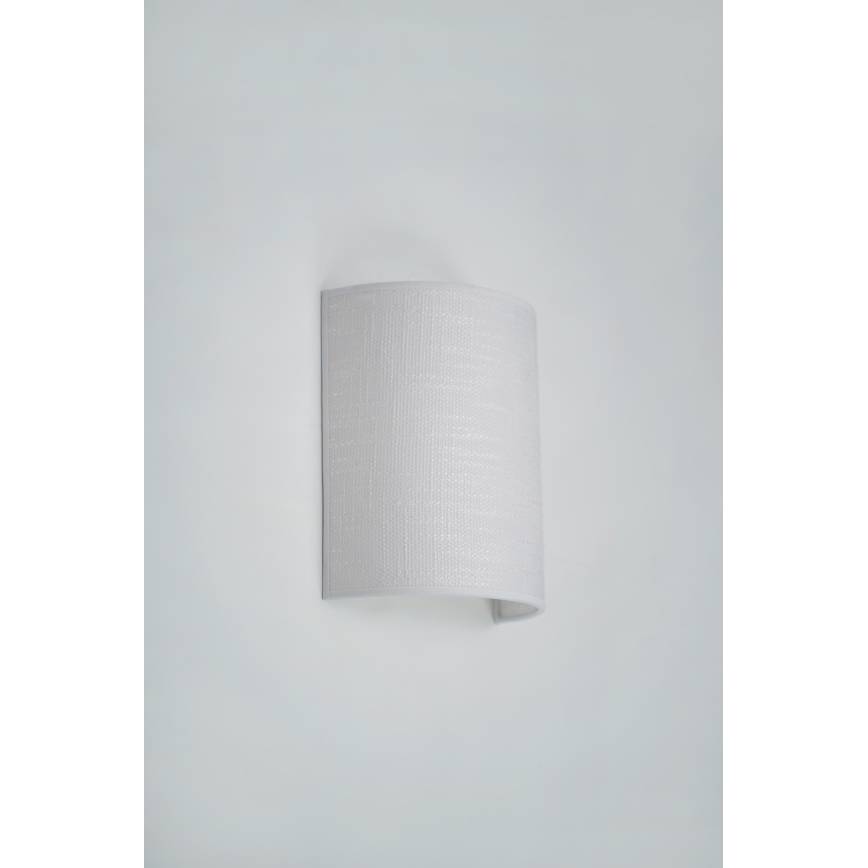 Brilagi - Aplique SEMI 1xE27/15W/230V gris claro