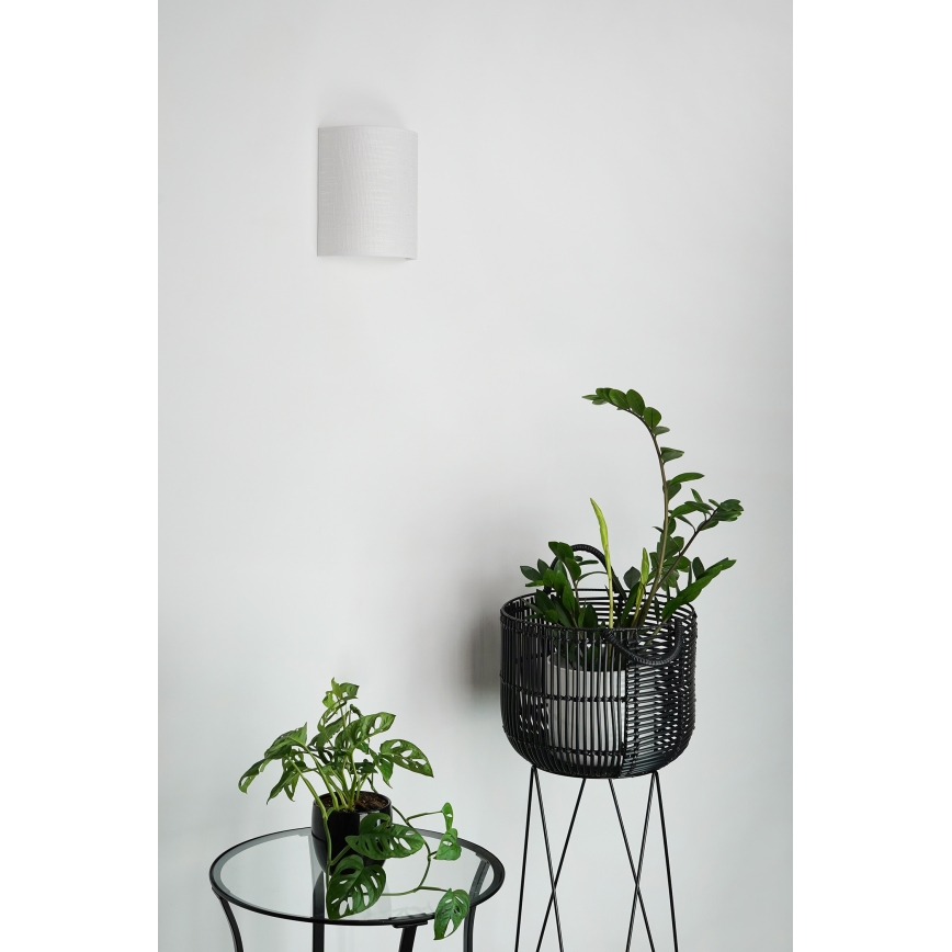 Brilagi - Aplique SEMI 1xE27/15W/230V gris claro