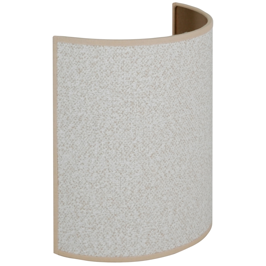 Brilagi - Aplique SEMI 1xE27/15W/230V gris claro