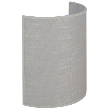 Brilagi - Aplique SEMI 1xE27/15W/230V gris