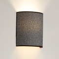 Brilagi - Aplique SEMI 1xE27/15W/230V gris