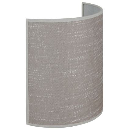 Brilagi - Aplique SEMI 1xE27/15W/230V gris oscuro