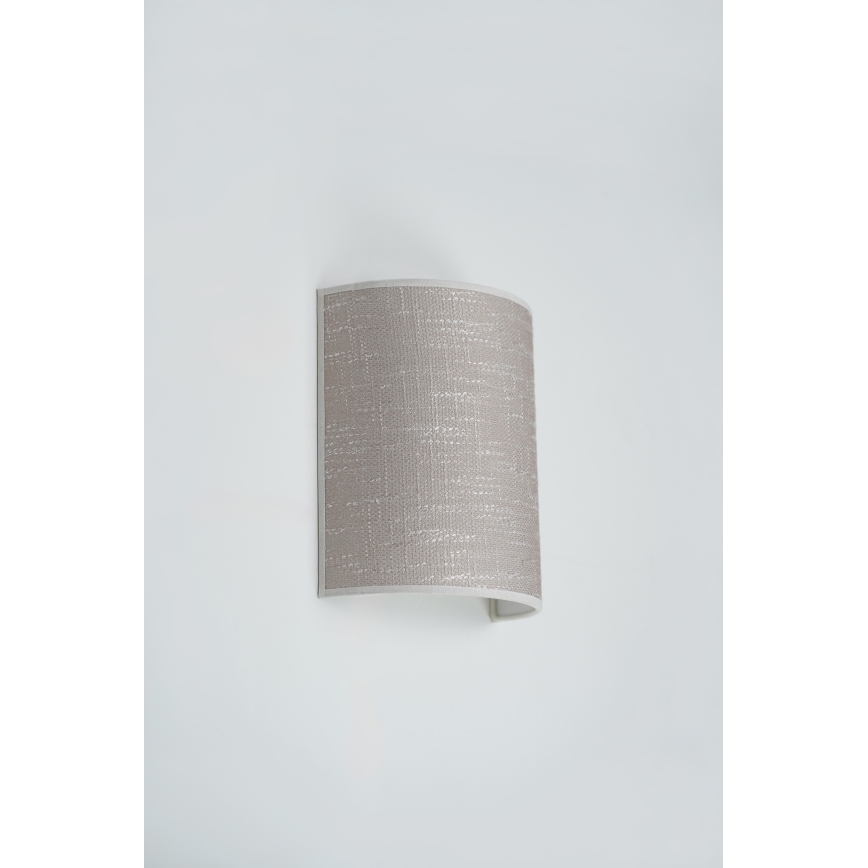 Brilagi - Aplique SEMI 1xE27/15W/230V gris oscuro