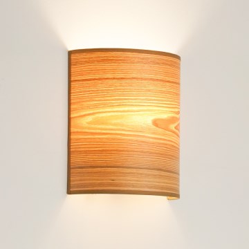 Brilagi - Aplique SEMI 1xE27/15W/230V marrón