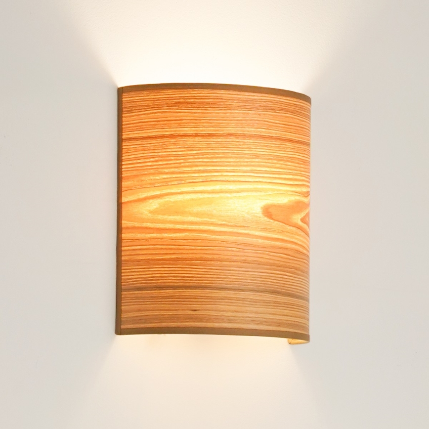 Brilagi - Aplique SEMI 1xE27/15W/230V marrón