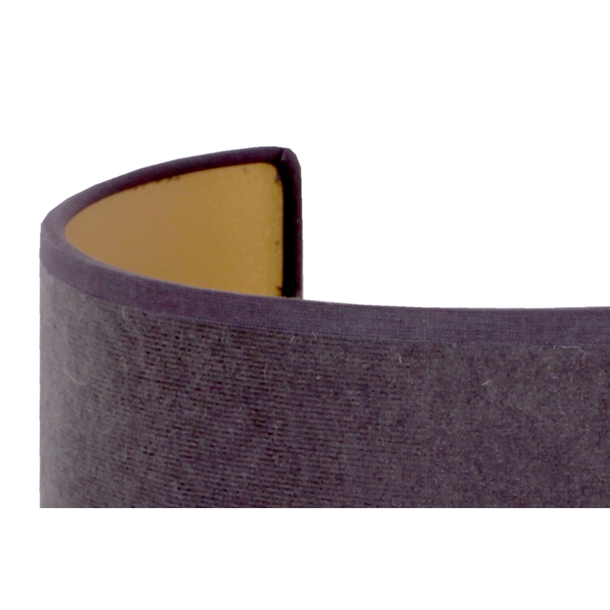 Brilagi - Aplique VELVET 1xE27/40W/230V gris