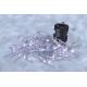 Brilagi - Cadena de Navidad LED para exteriores 50xLED/8 funciones/3xAA 8m IP44 blanco frío