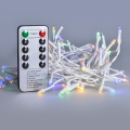 Brilagi - Cadena LED de Navidad para exteriores 120xLED/8 funciones/3xAA 9,5m IP44 multicolor + mando a distancia