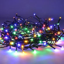 Brilagi - Cadena LED de Navidad para exteriores 200xLED/8 funkcí 23 m IP44 multicolor