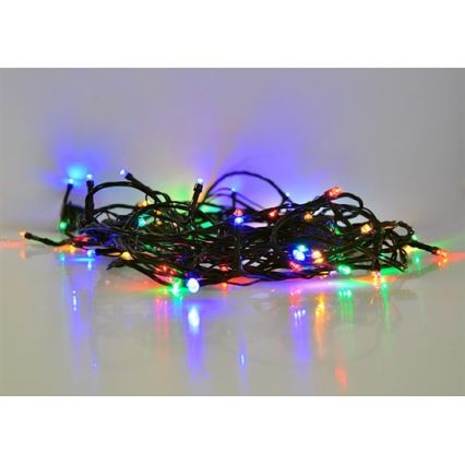 Brilagi - Cadena LED de Navidad para exteriores 200xLED/8 funkcí 23 m IP44 multicolor