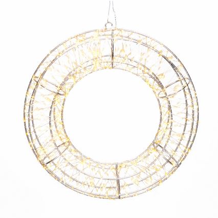 Brilagi - Corona de Navidad LED para exterior 480xLED/230V IP44