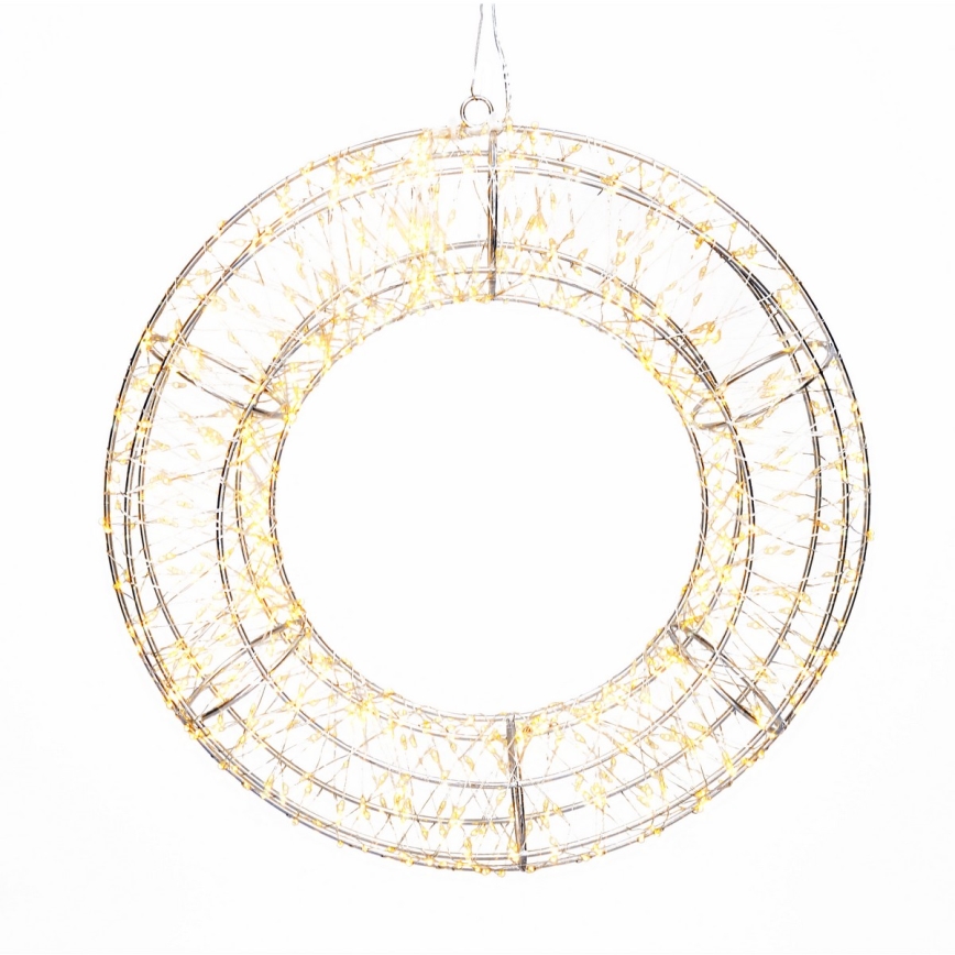 Brilagi - Corona de Navidad LED para exterior 480xLED/230V IP44