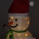 Brilagi - Decoración LED de Navidad para exteriores 40xLED/3xAA IP44 muñeco de nieve