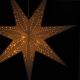 Brilagi - Decoración navideña LED LED/2xAA estrella blanco cálido