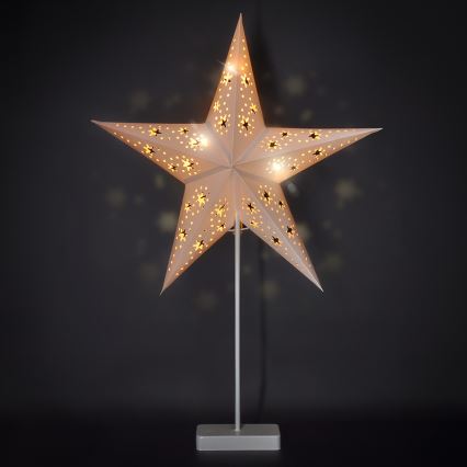 Brilagi - Decoración navideña LED LED/3xAA estrella