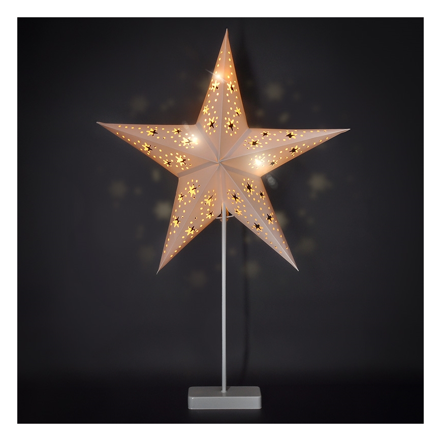 Brilagi - Decoración navideña LED LED/3xAA estrella