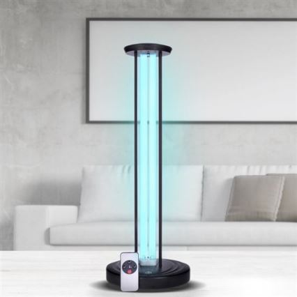 Brilagi - Desinfectante germicida sin ozono lámpara UVC/100W/230V + control remoto