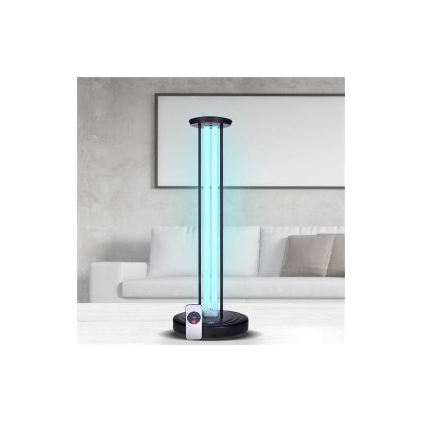 Brilagi - Desinfectante germicida sin ozono lámpara UVC/100W/230V + control remoto