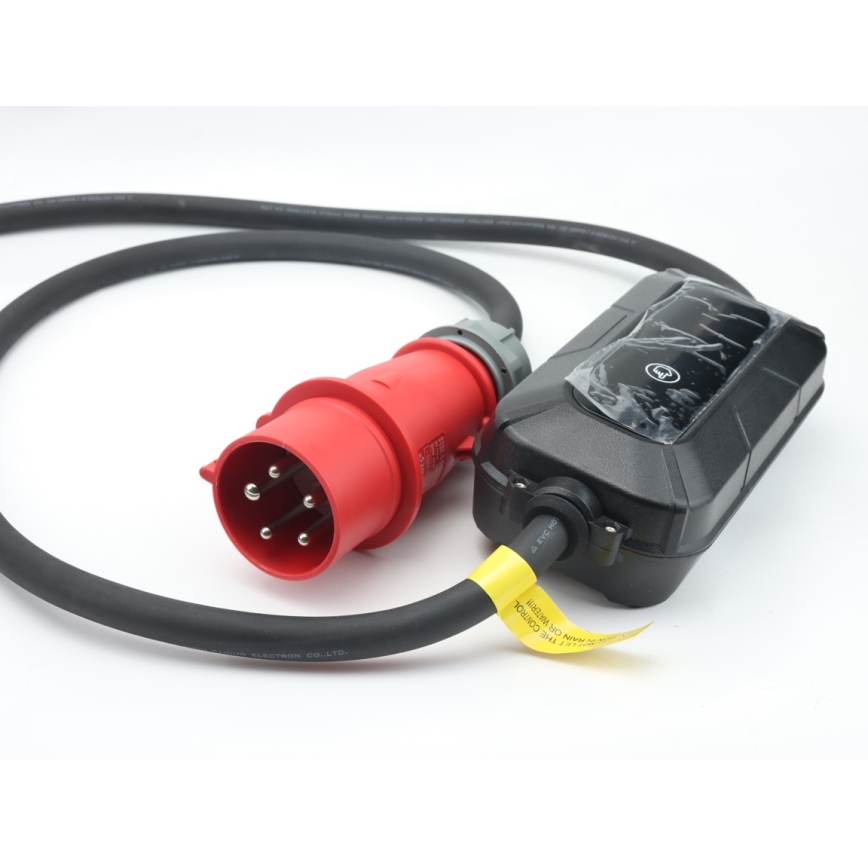 Brilagi - Estación de carga para coches eléctricos FAST AC Tipo 2 16A/380V 11kW + enchufe 230V, 3,7kW 5m + estuche