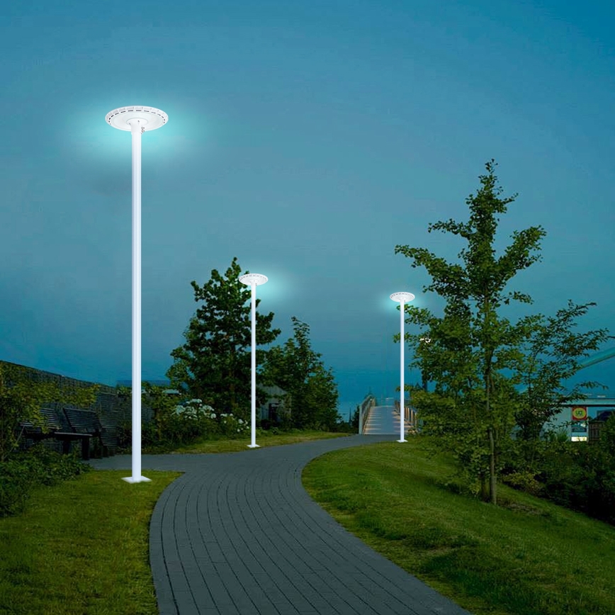 Brilagi - Farola LED URBANSPARK LED/120W/230V blanco IP65