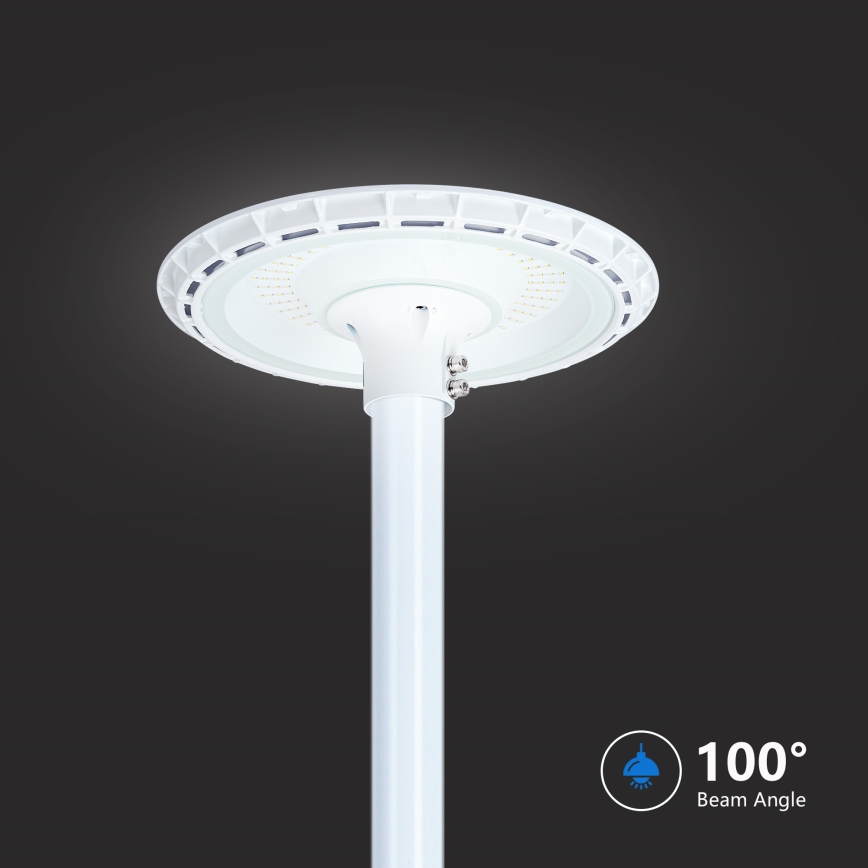 Brilagi - Farola LED URBANSPARK LED/120W/230V blanco IP65