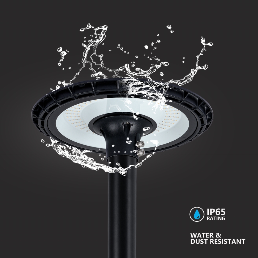 Brilagi - Farola LED URBANSPARK LED/120W/230V negro IP65