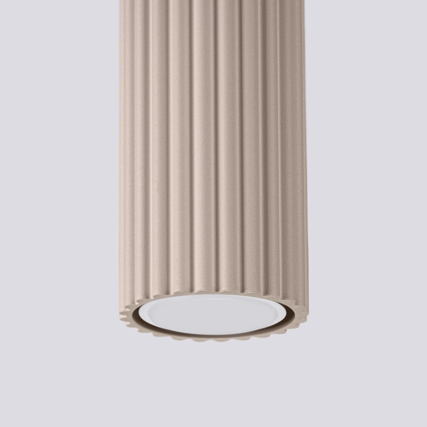 Brilagi - Foco CRESTO 1xGU10/10W/230V 20 cm taupe