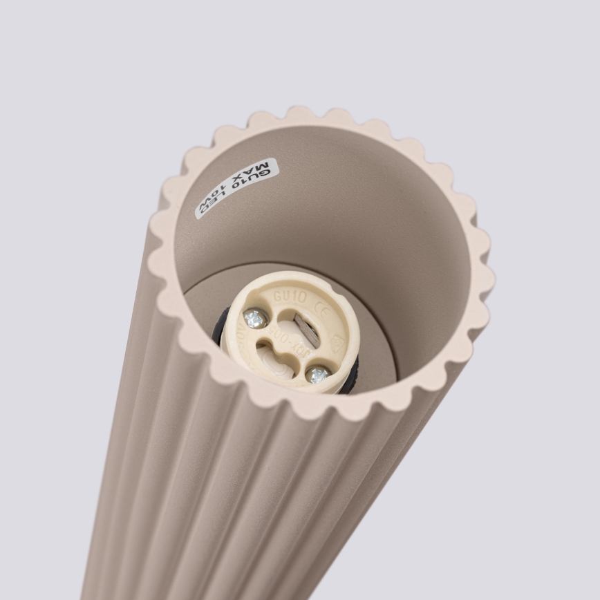 Brilagi - Foco CRESTO 1xGU10/10W/230V 40 cm taupe