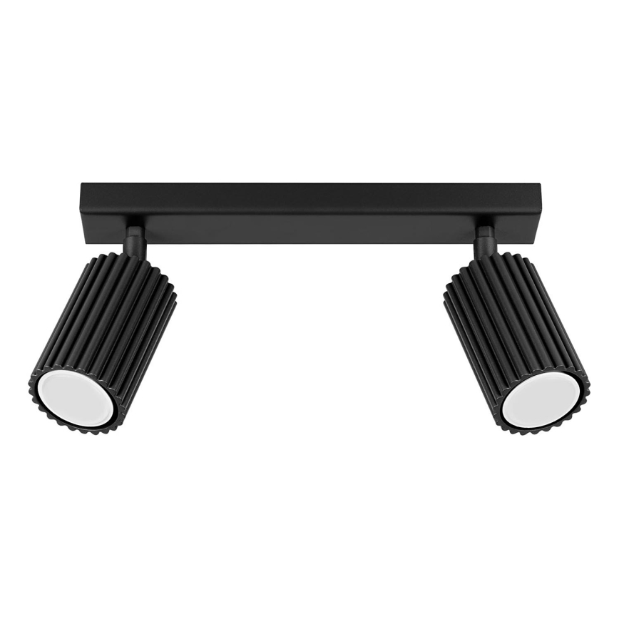Brilagi - Foco CRESTO 2xGU10/10W/230V negro